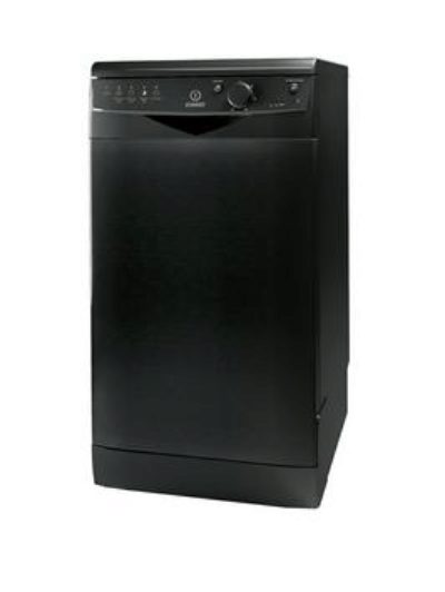 Indesit Dsr15Bk 10-Place Freestanding Slimline Dishwasher - Black Indesit Dsr15Bk 10-Place Freestanding Slimline Dishwasher - Black
